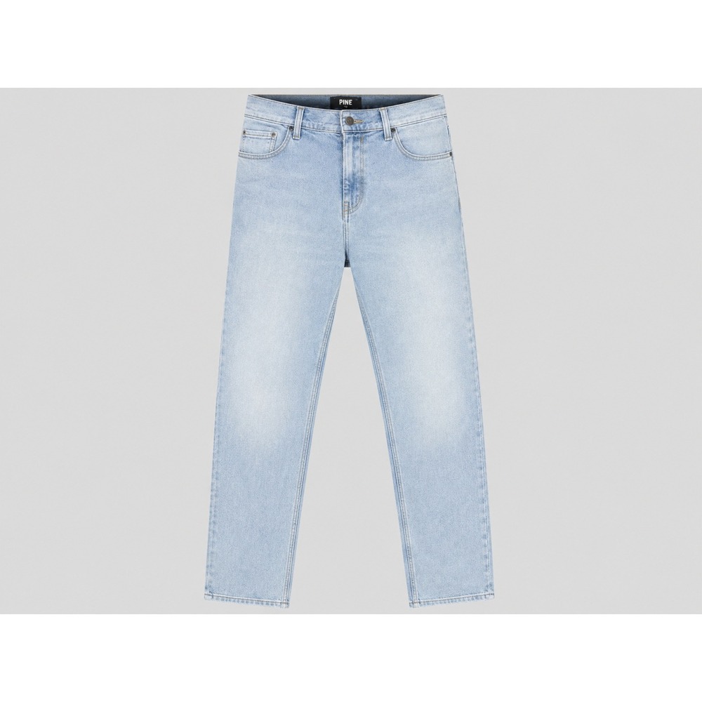 PAIGE Lennox Slim Fit Light Wash Blue Stretch Denim Jeans Mens 34x31 M653F72-663